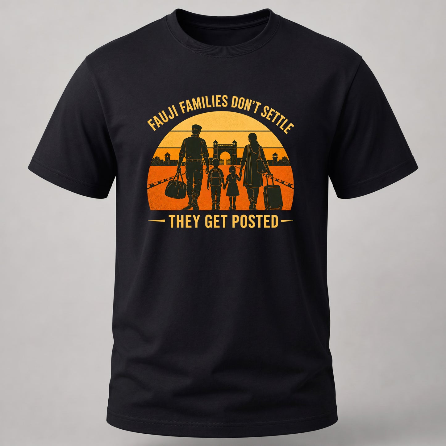 Faujis Don't Settle Black