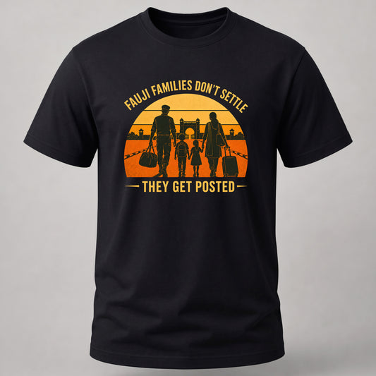 Faujis Don't Settle Black