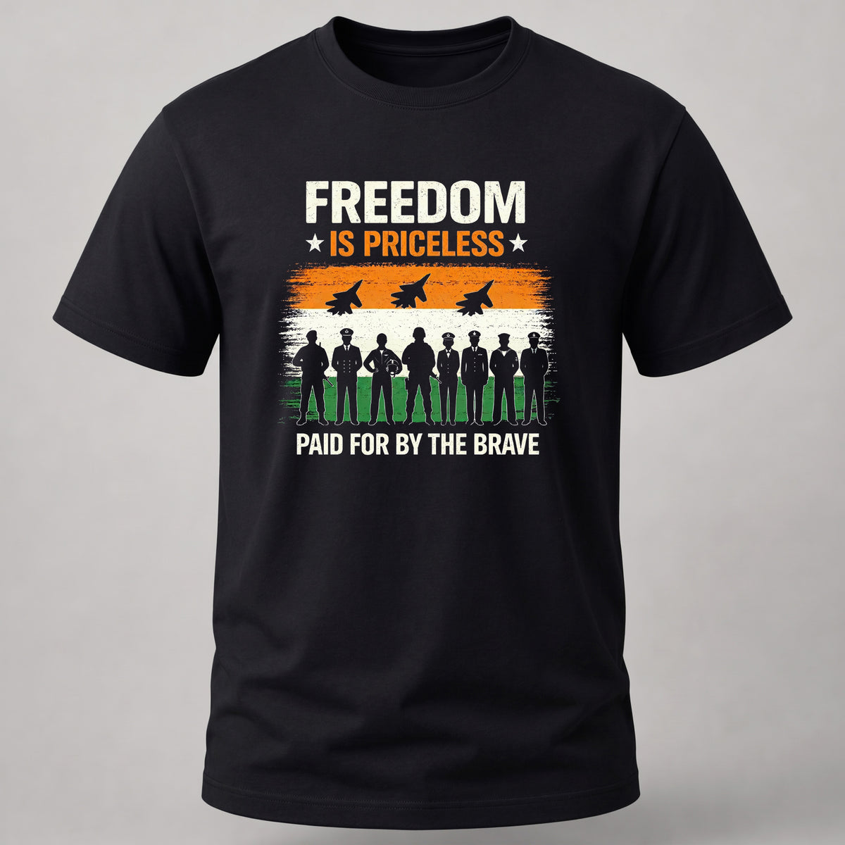 Freedom Is Priceless T-Shirt Black