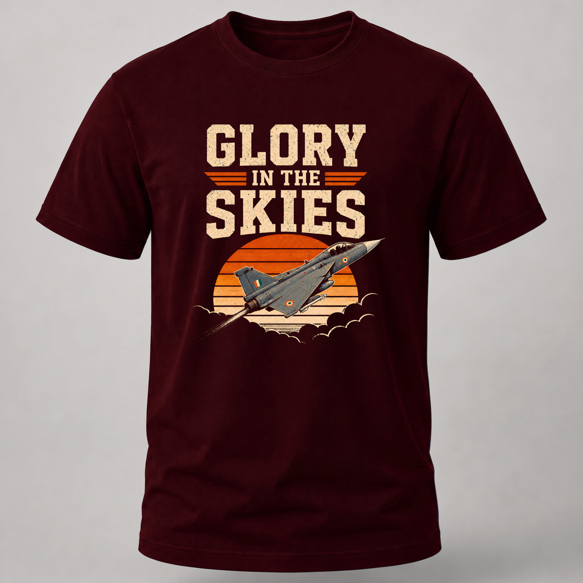 Glory in the Skies Maroon
