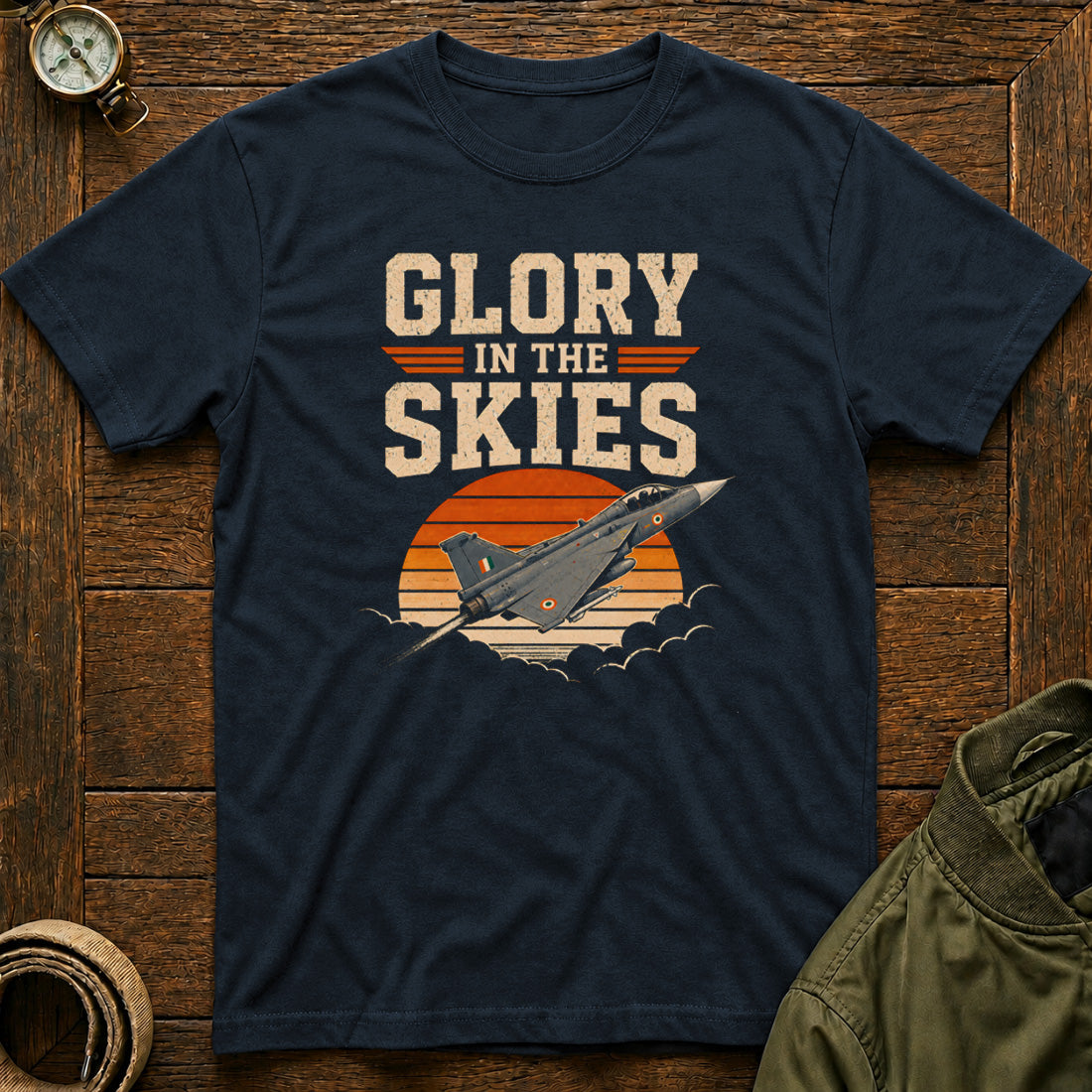 Glory in the Skies Navy Blue