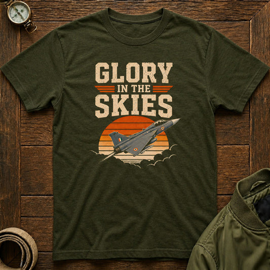 Glory in the Skies Olive Green