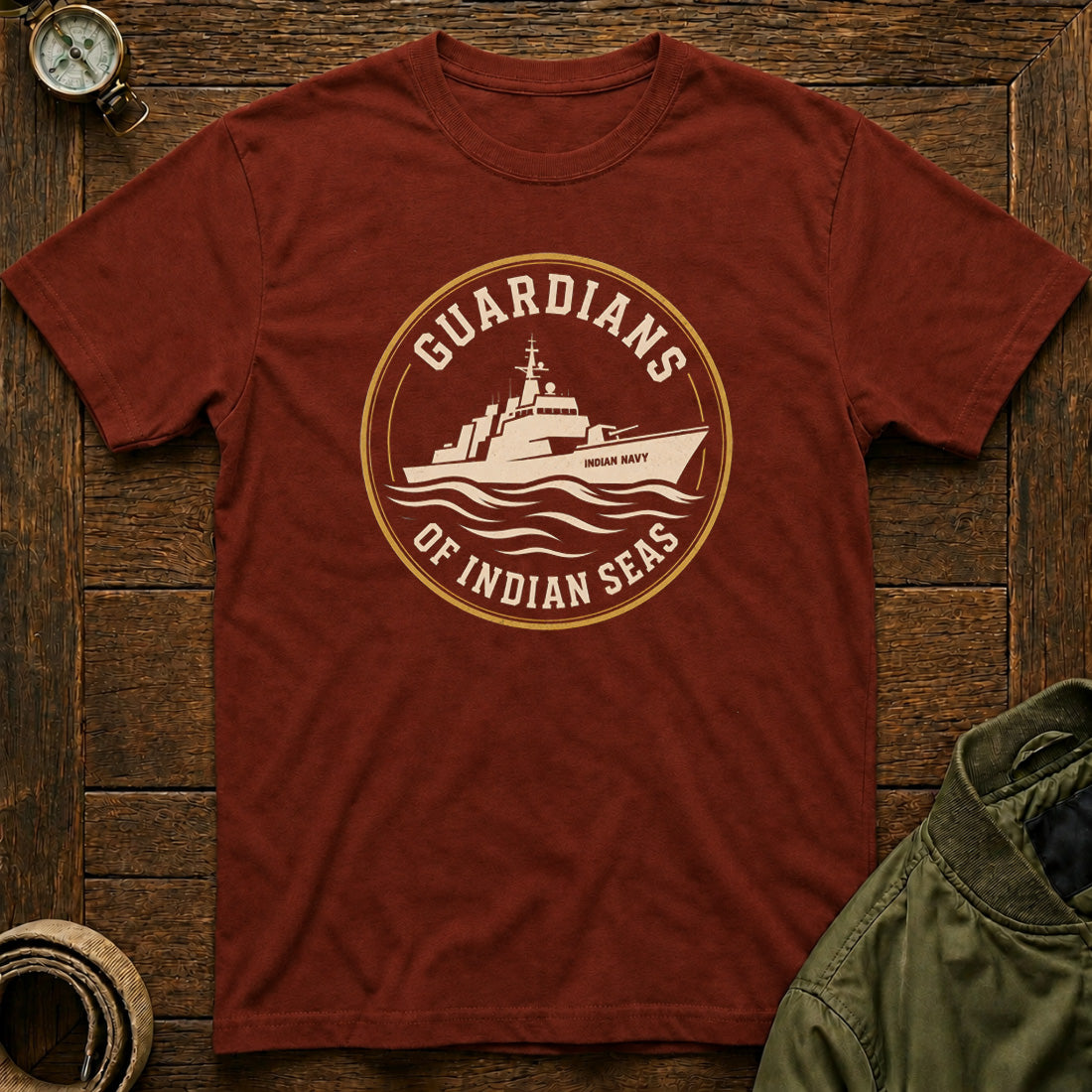 Guardians of Indian Seas Brick Red