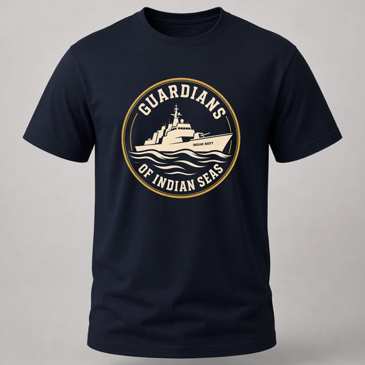Guardians of Indian Seas Navy Blue