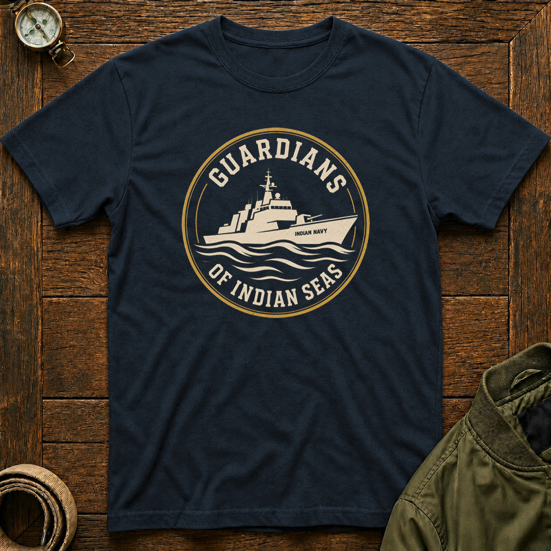 Guardians of Indian Seas Navy Blue