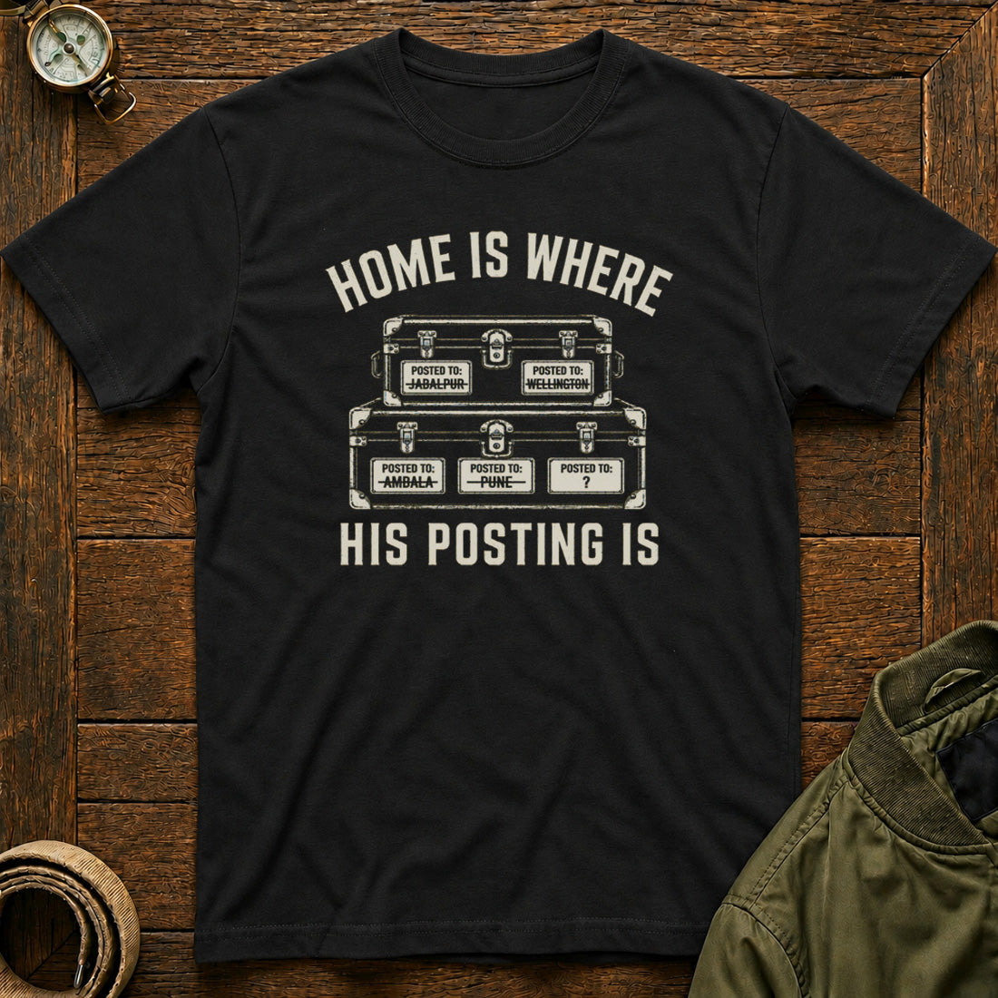 Home Where His Posting Is Black