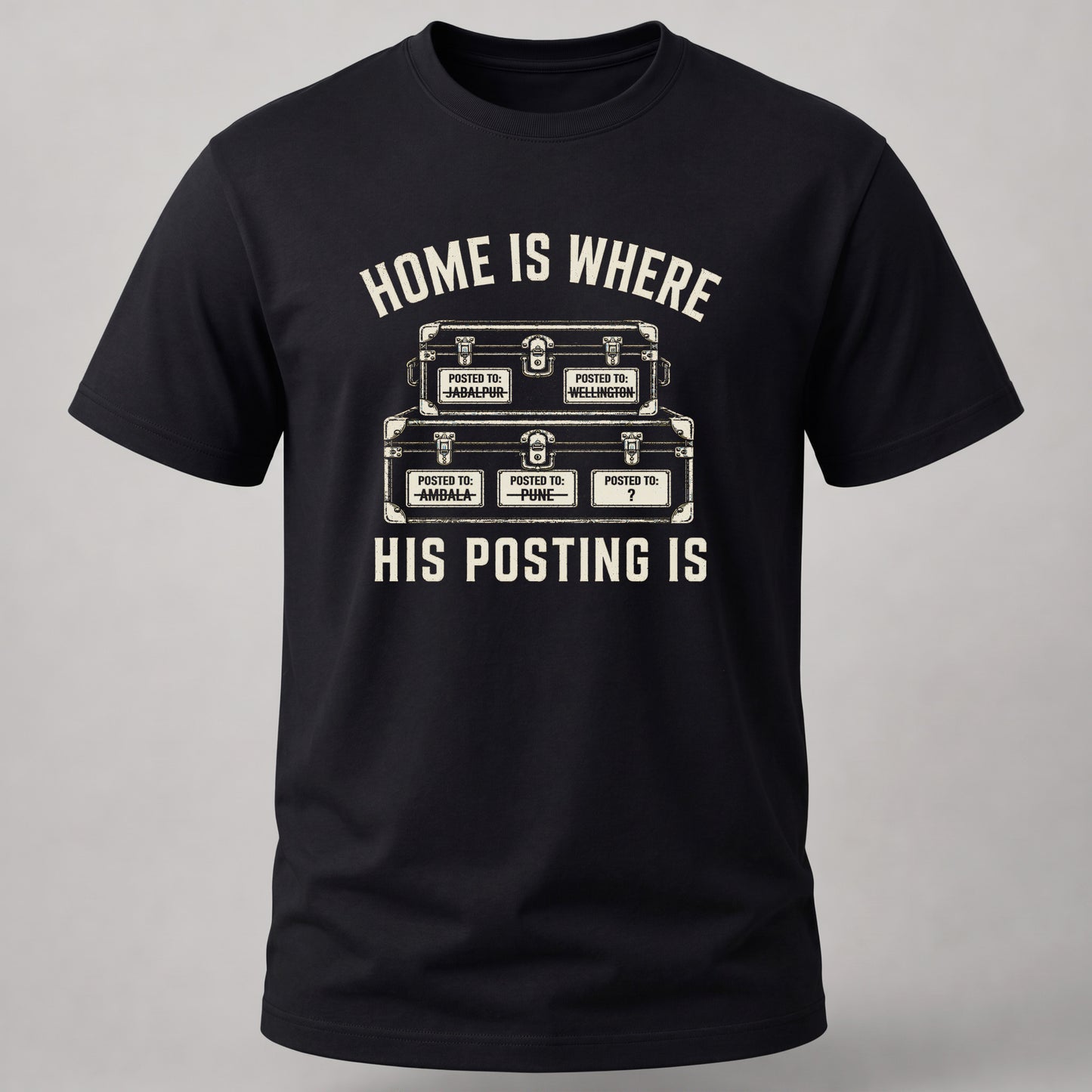 Home Where His Posting Is Black