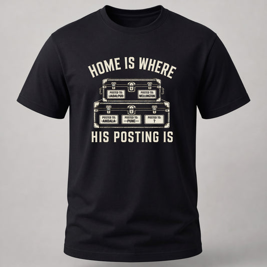 Home Where His Posting Is Black
