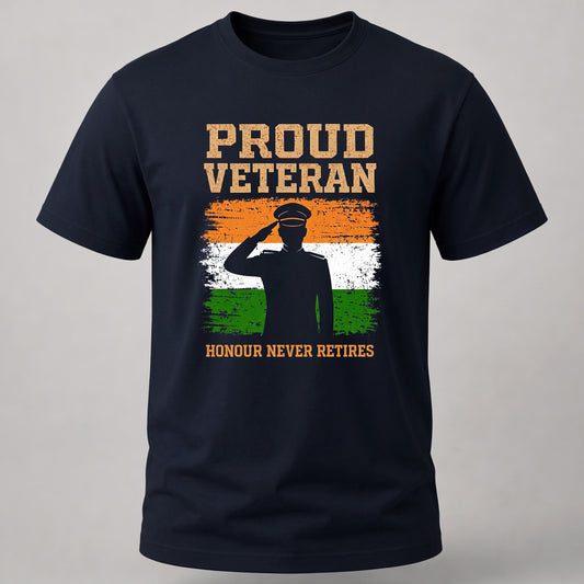 Honour Never Retires Navy Blue