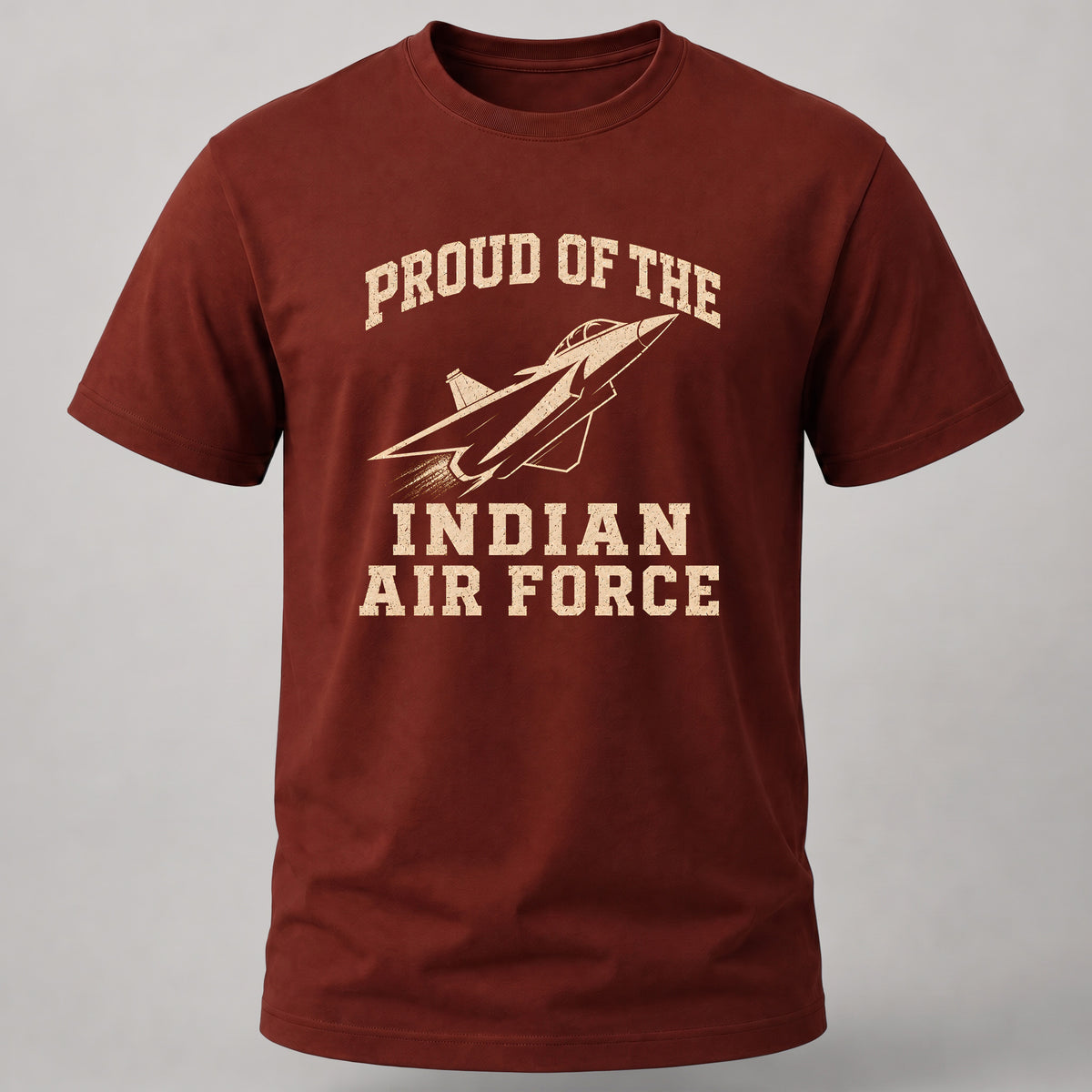 Indian Air Force Pride Brick Red