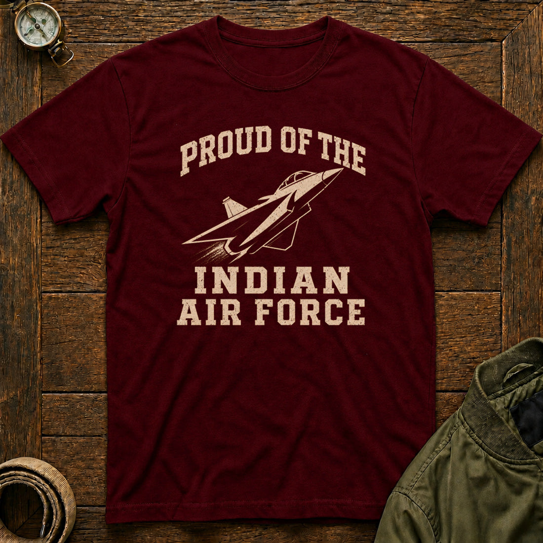 Indian Air Force Pride Maroon