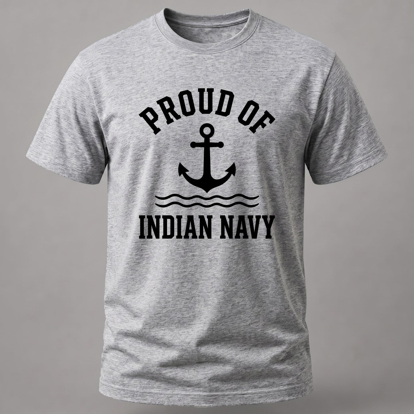 Indian Navy Pride Grey Melange