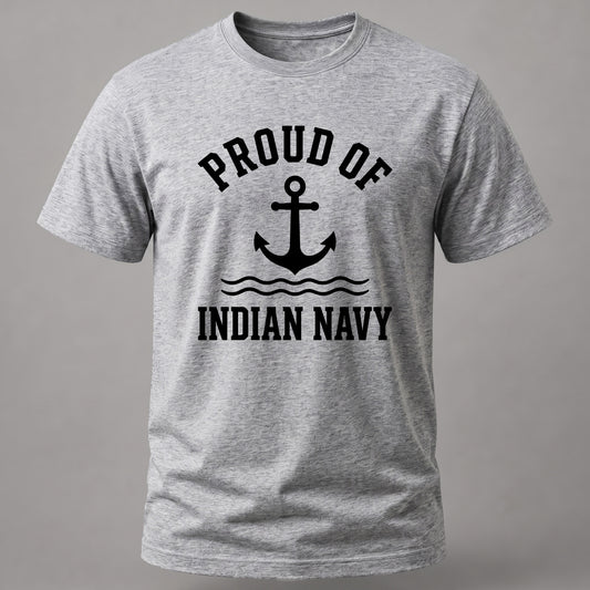 Indian Navy Pride Grey Melange