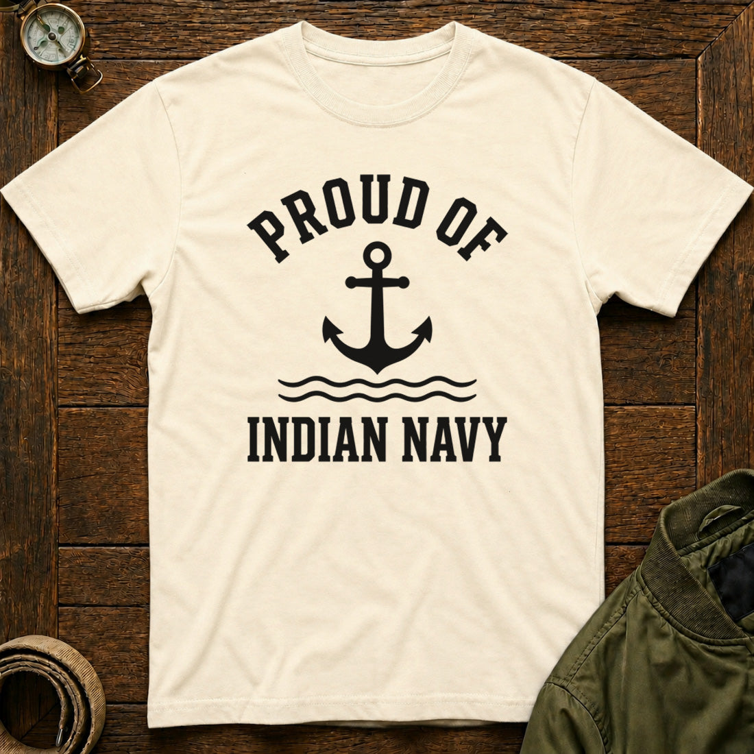 Indian Navy Pride Off White
