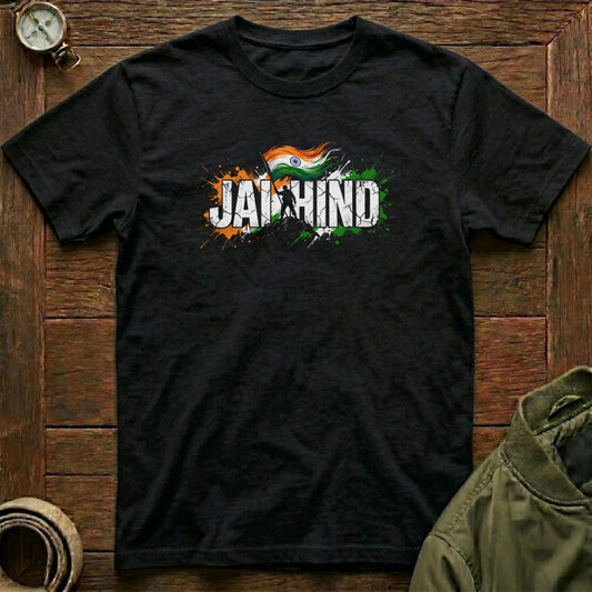 Jai Hind T shirt bl