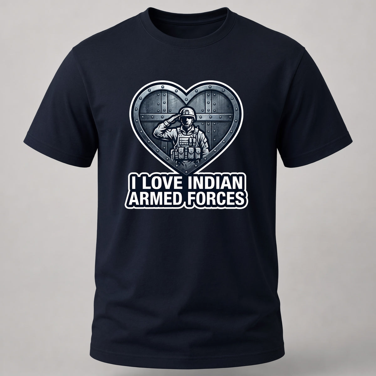 Love The Armed Forces Navy Blue