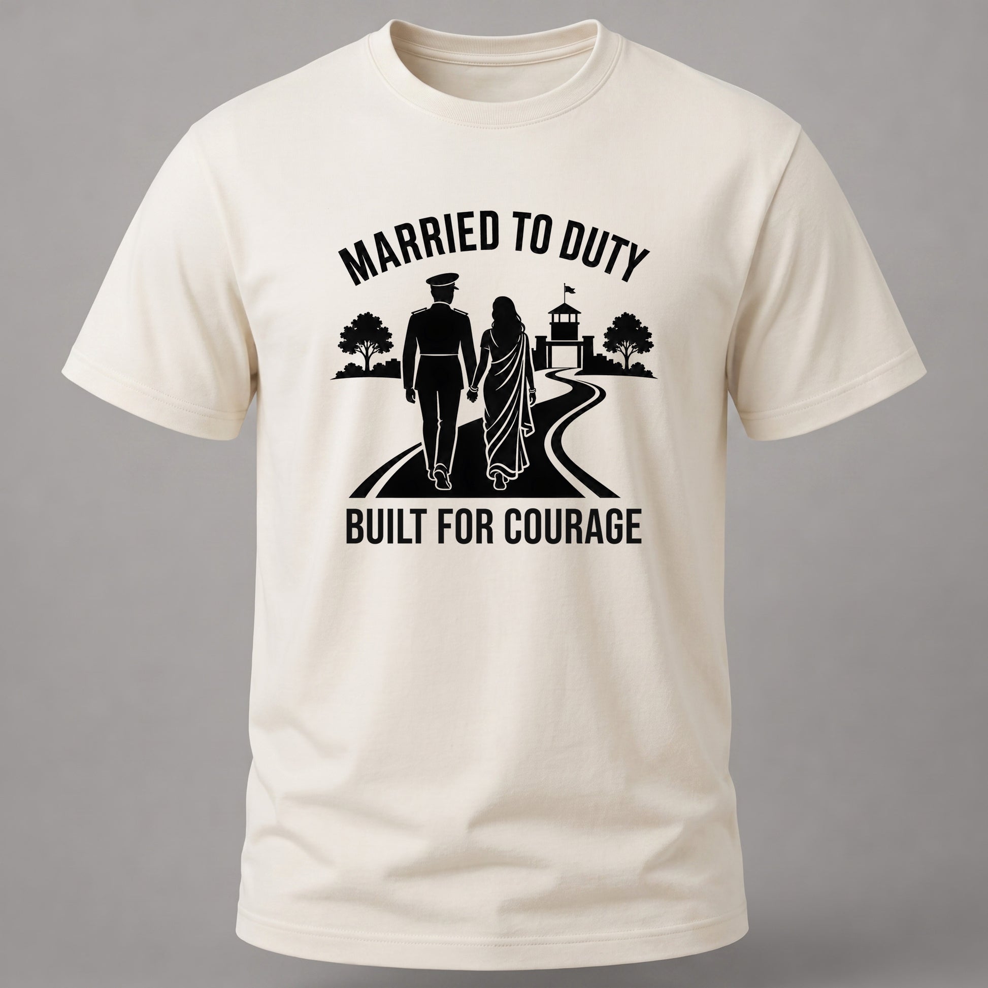 Married to Duty Off White