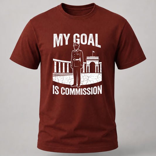 My Goal is Commission Brick Red