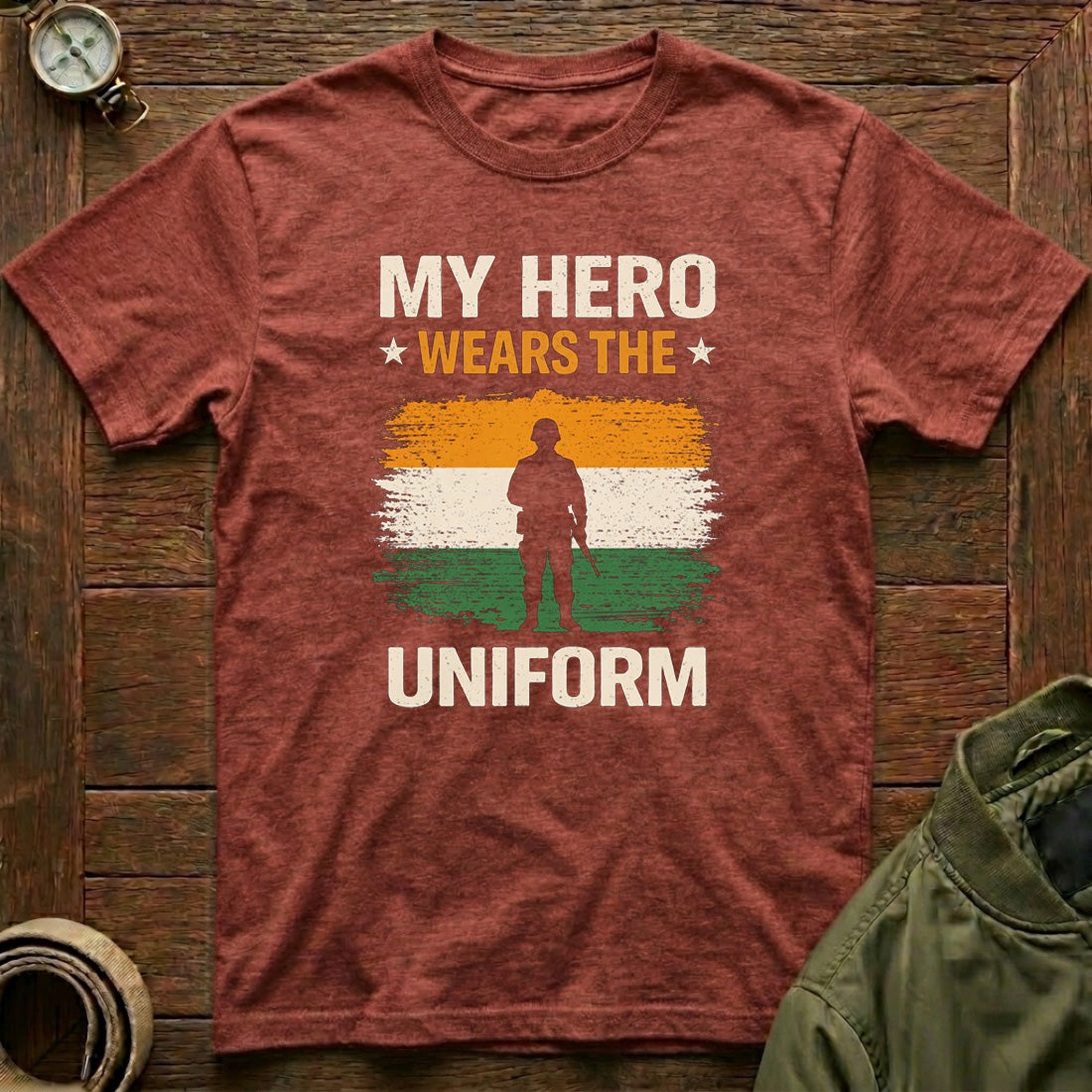 My Hero Wears Uniform br