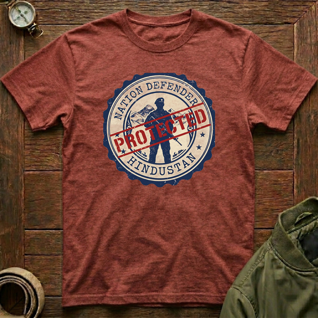 Nation Protected T shirt br