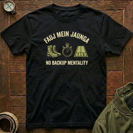 No Back Up Mentality bl