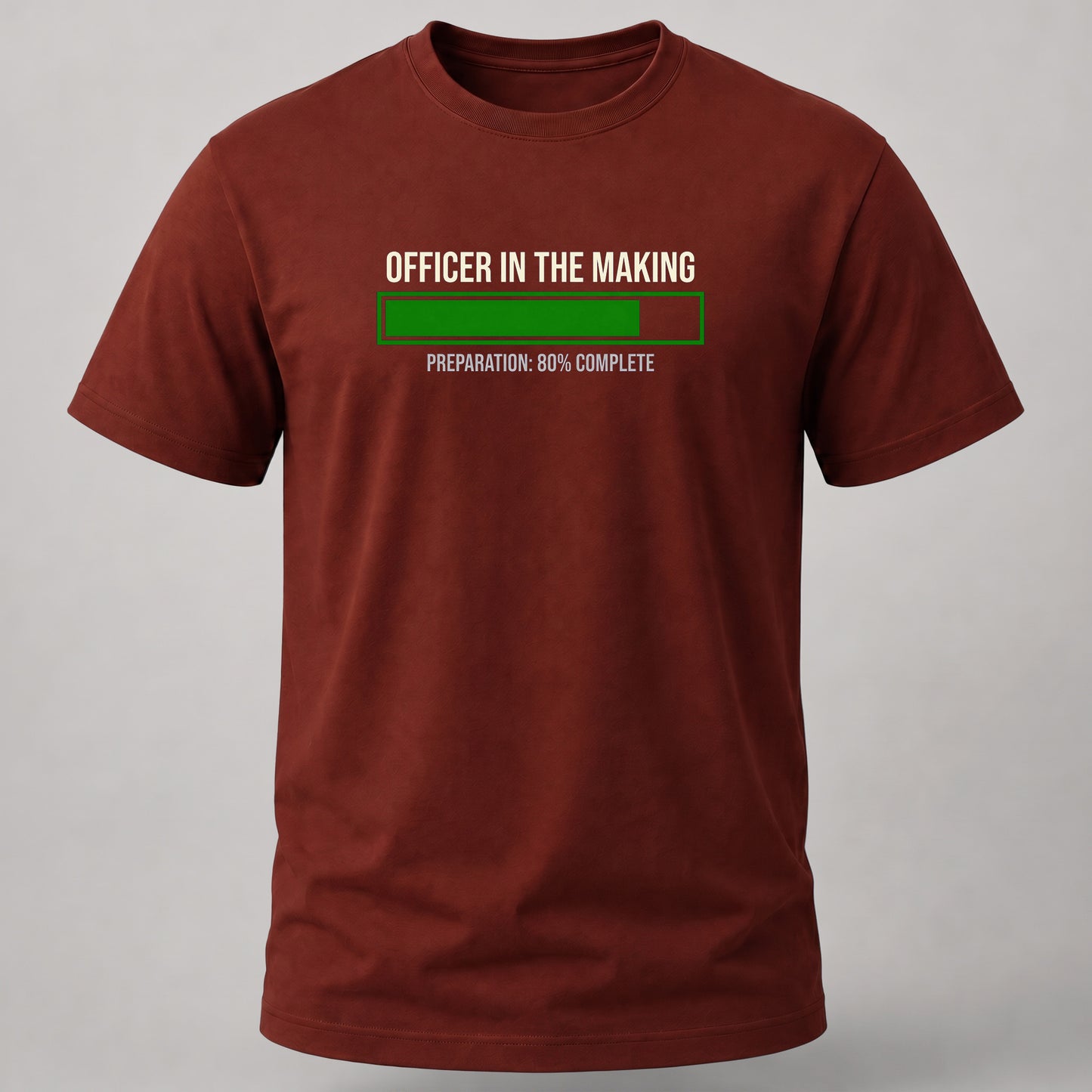 Officer In The Making Brick Red