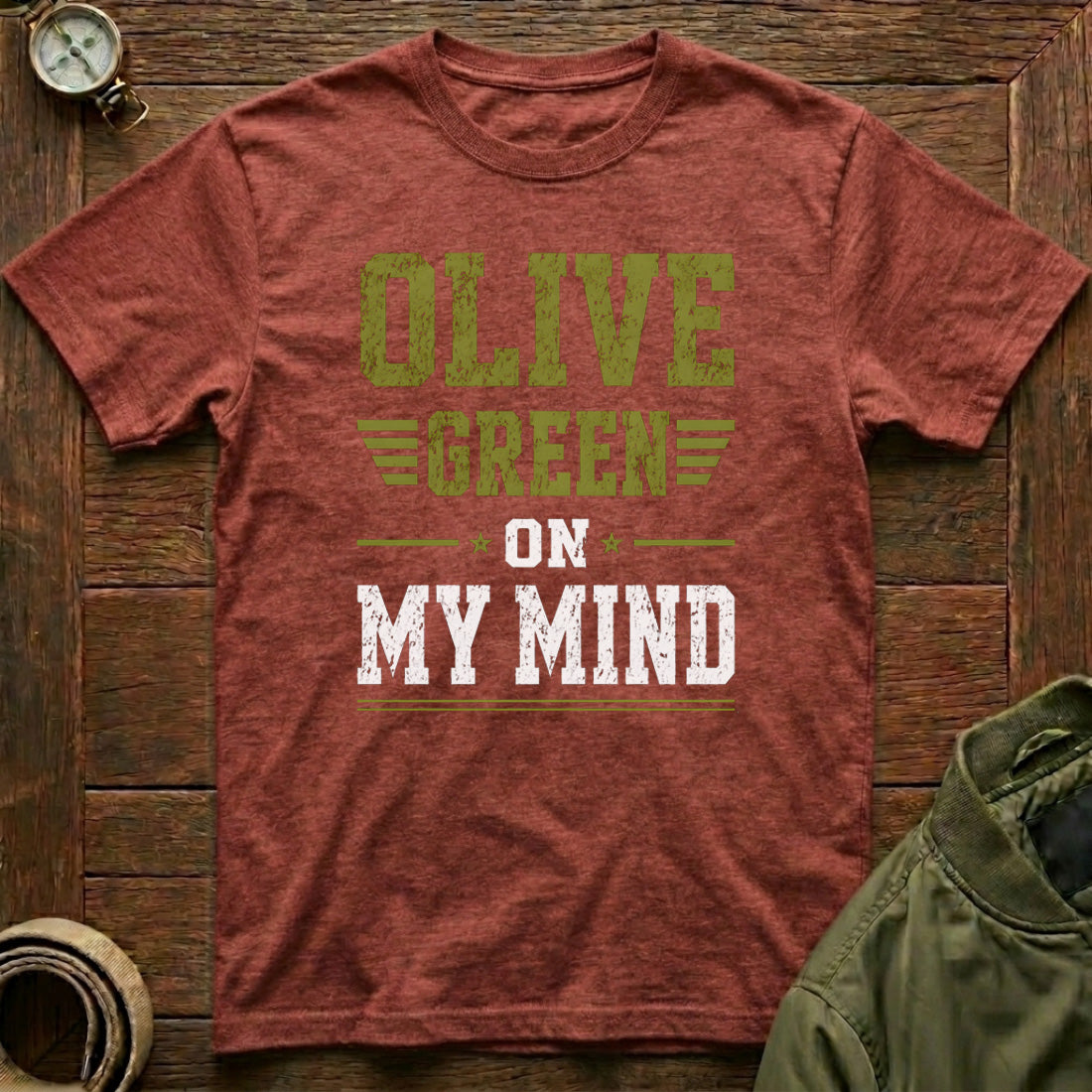 Olive Green on My Mind br