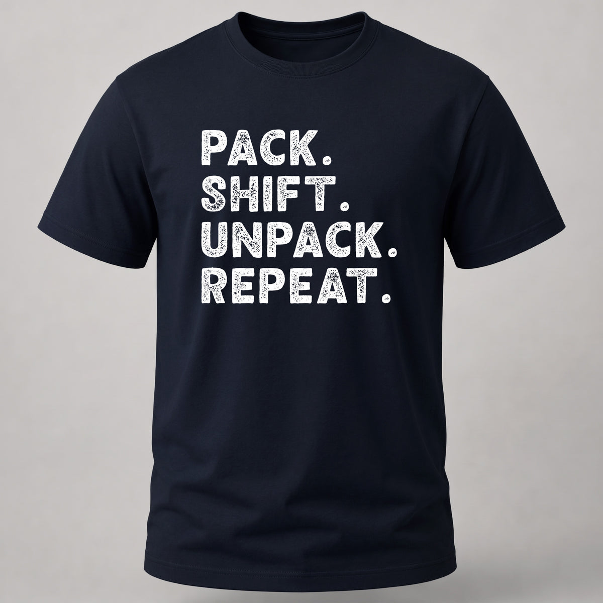 Pack, Unpack, Repeat Navy Blue