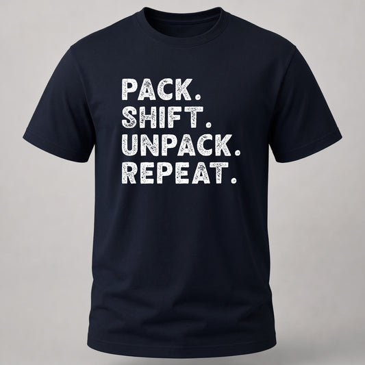 Pack, Unpack, Repeat Navy Blue