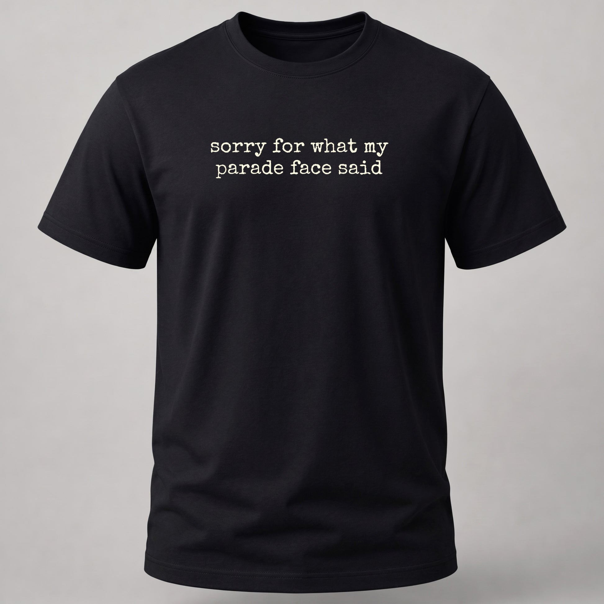 Parade Face T-shirt Black