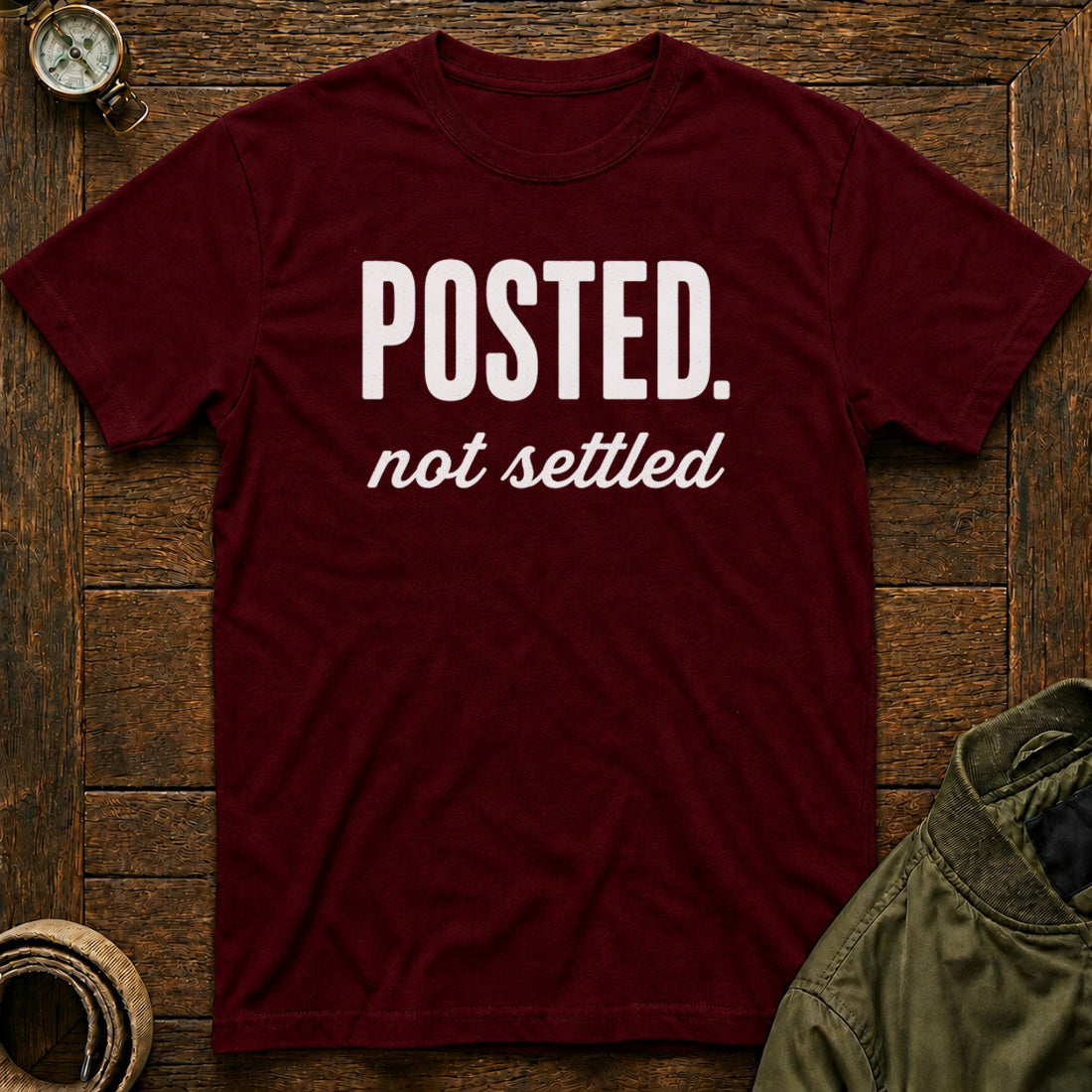 Posted, Not Settled