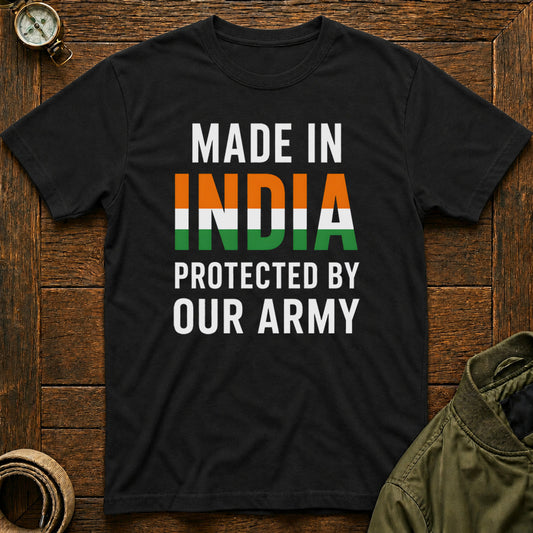 Protected by our Army Black