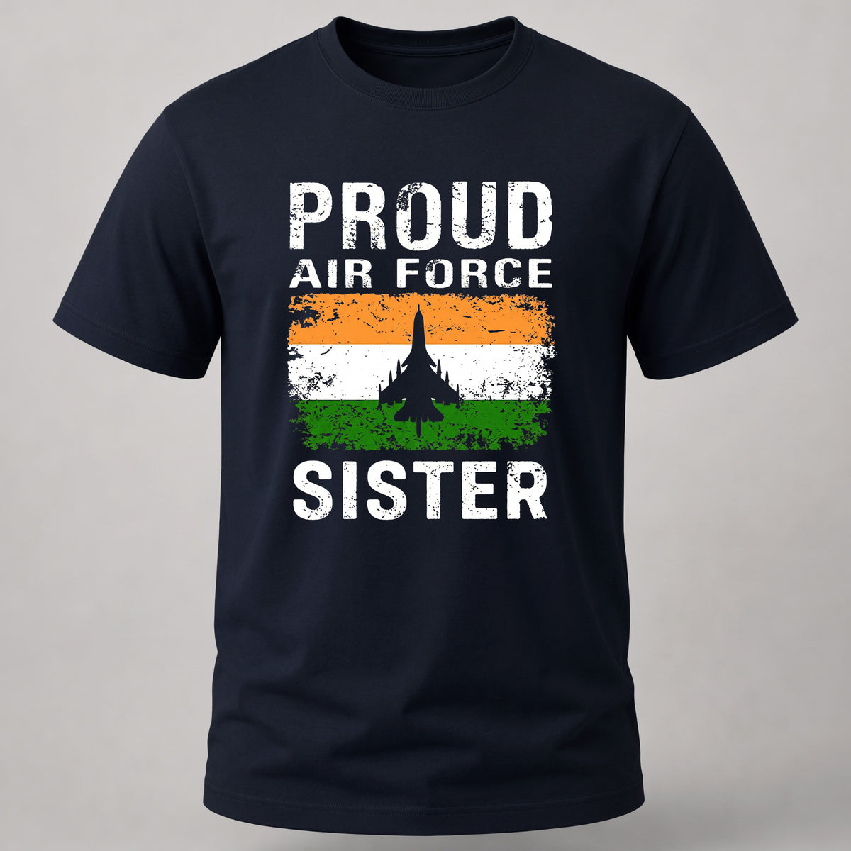 Proud Air Force Sister Navy Blue