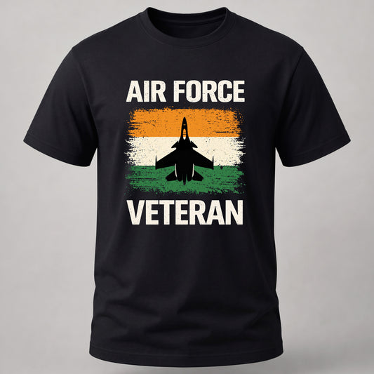 Proud Air Force Veteran Black