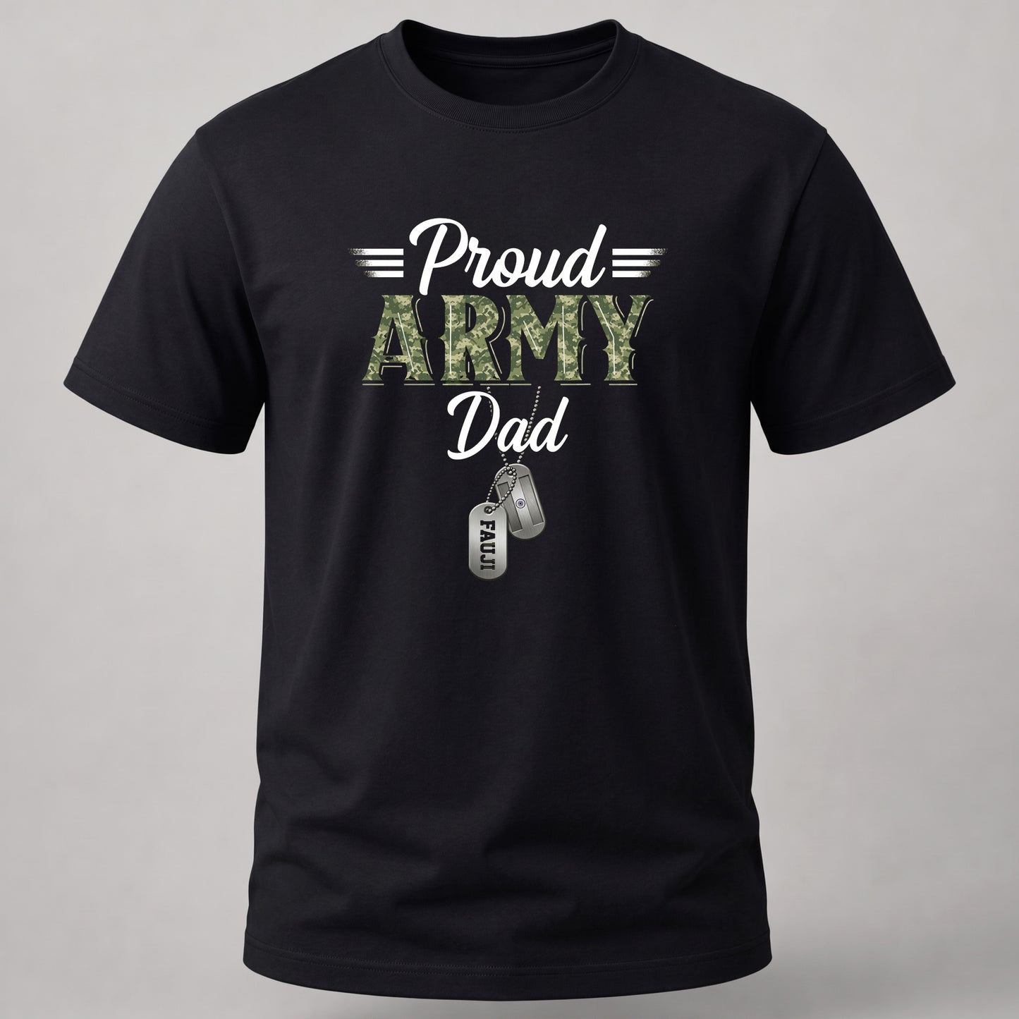 Proud Army Dad Black