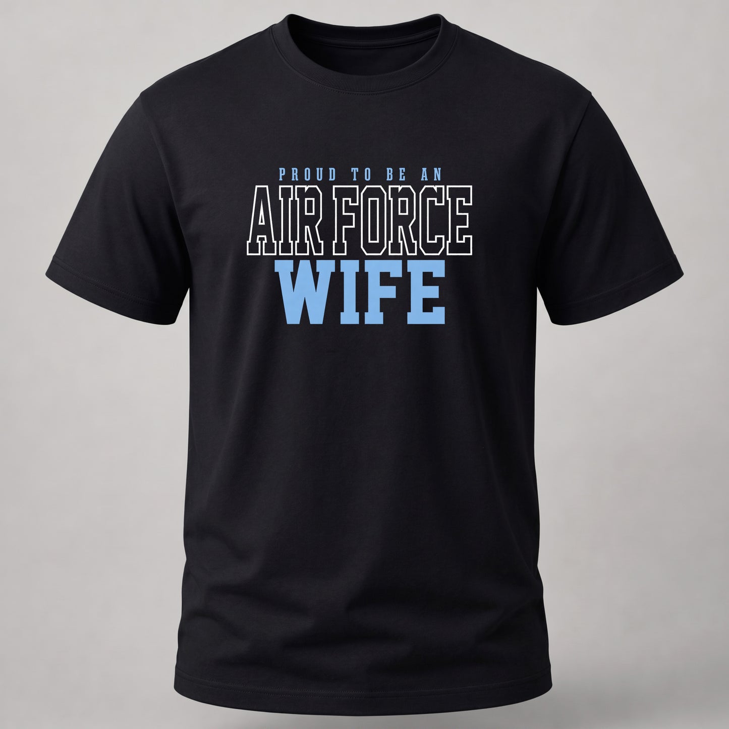 Proud IAF Wife Black