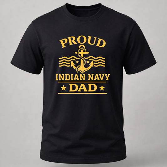 Proud Navy Dad Black