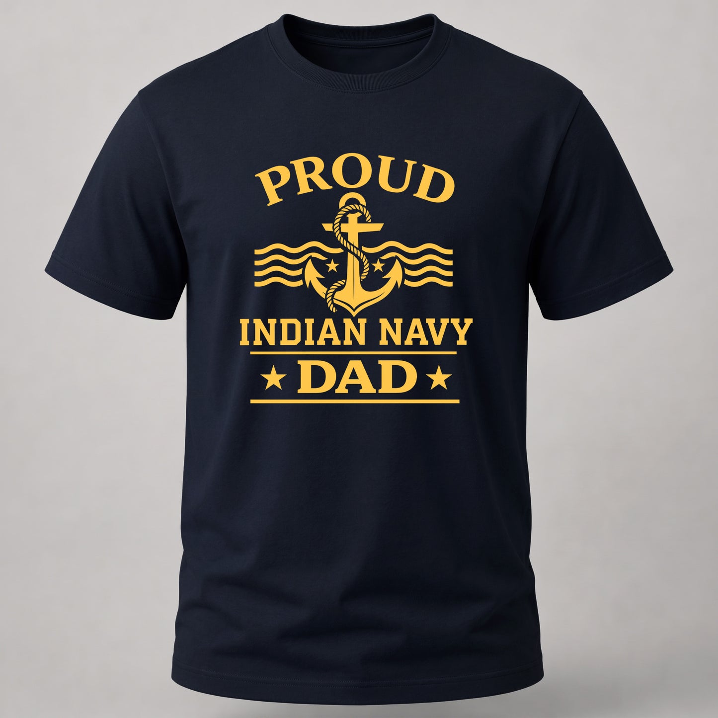 Proud Navy Dad Navy Blue