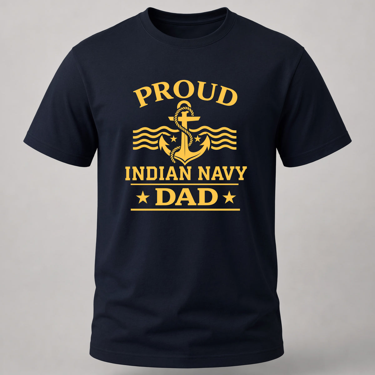 Proud Navy Dad Navy Blue