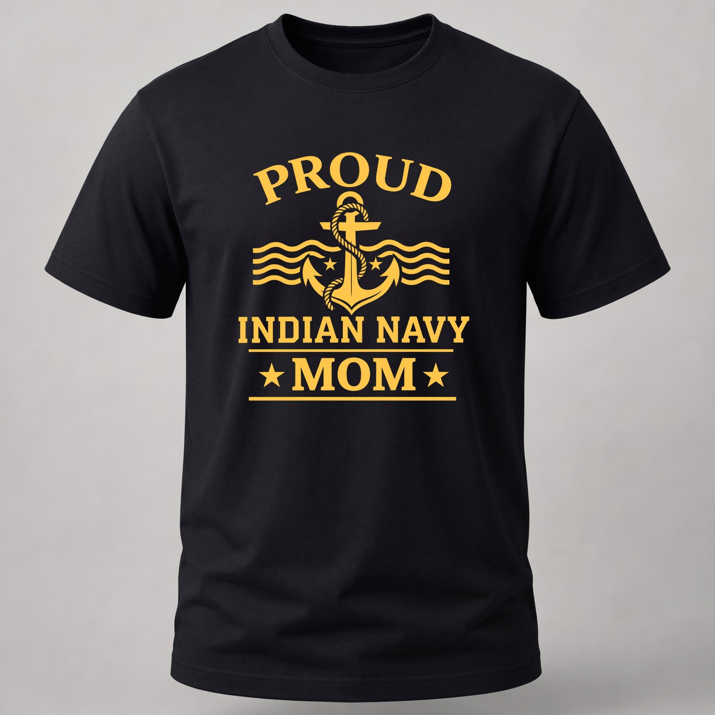 Proud Navy Mom Black