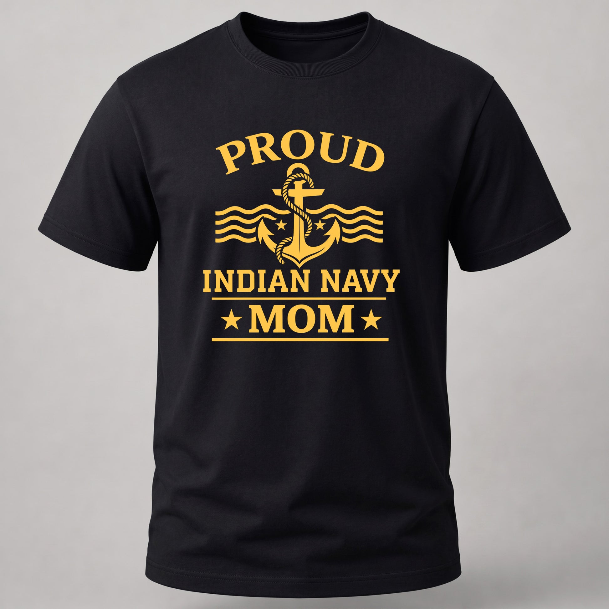Proud Navy Mom Black