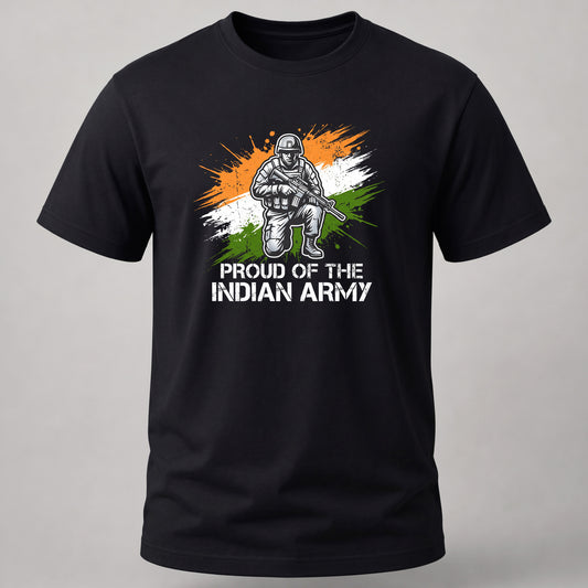 Proud of Indian Army Black