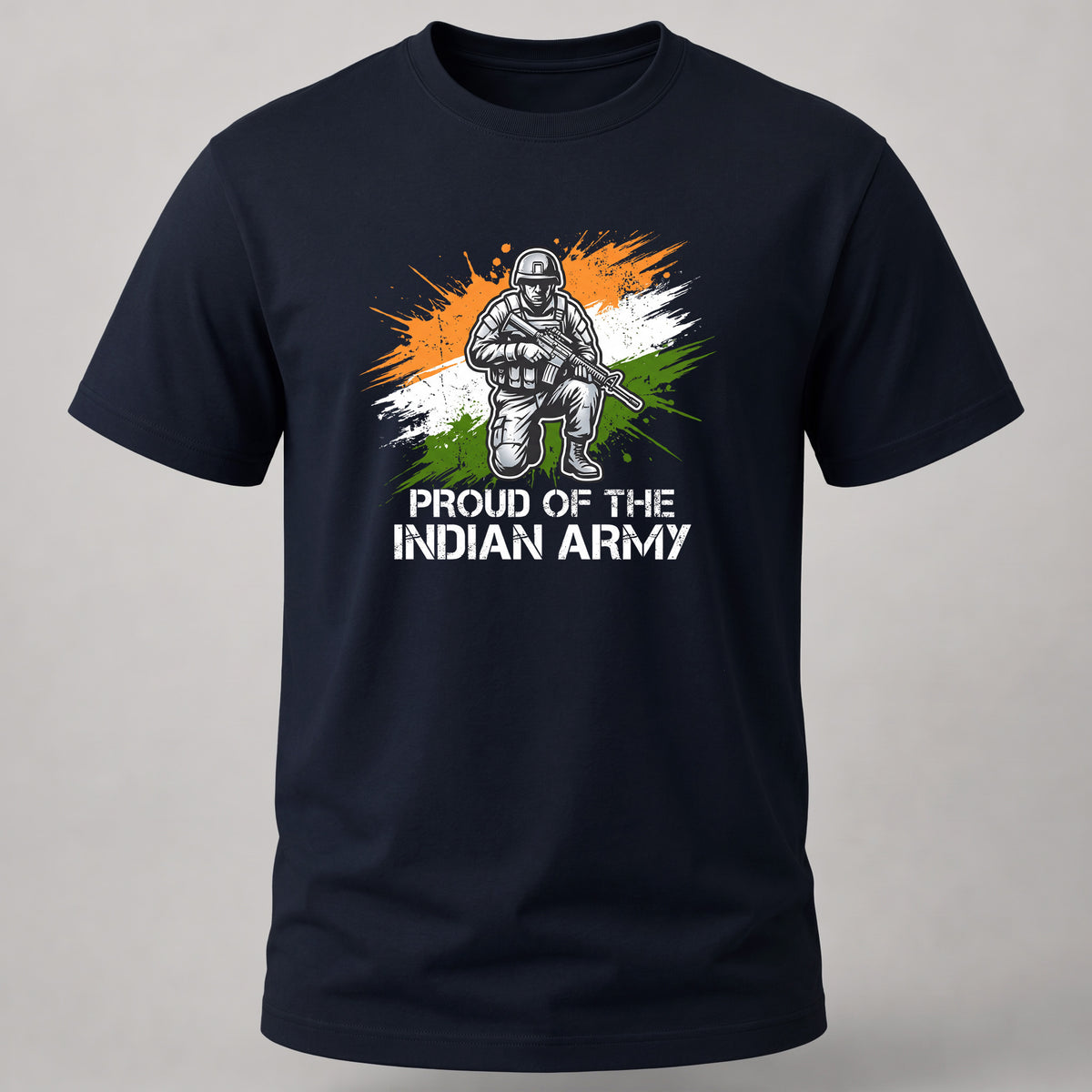 Proud of Indian Army Navy Blue
