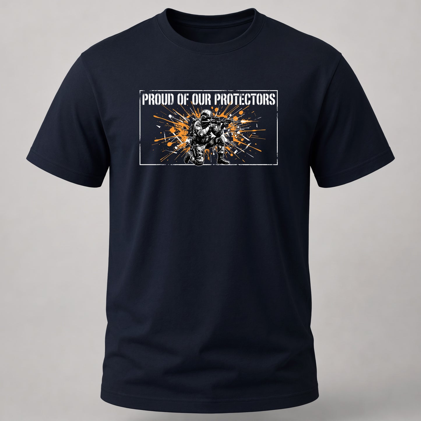 Proud of Protectors Navy Blue