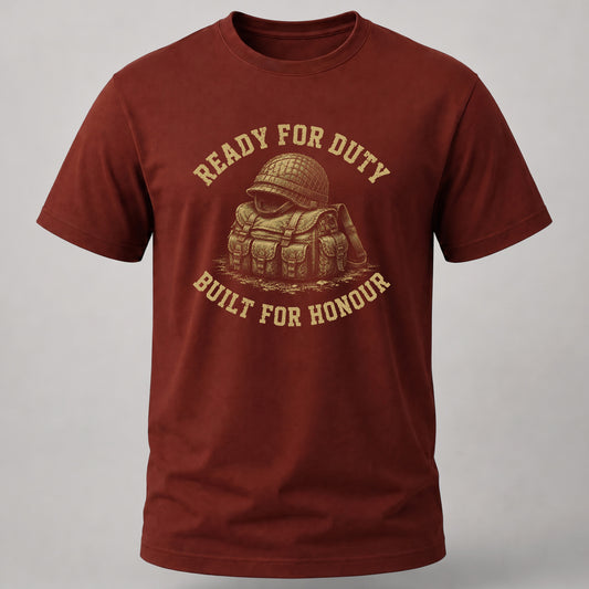 Ready for Duty Brick Red