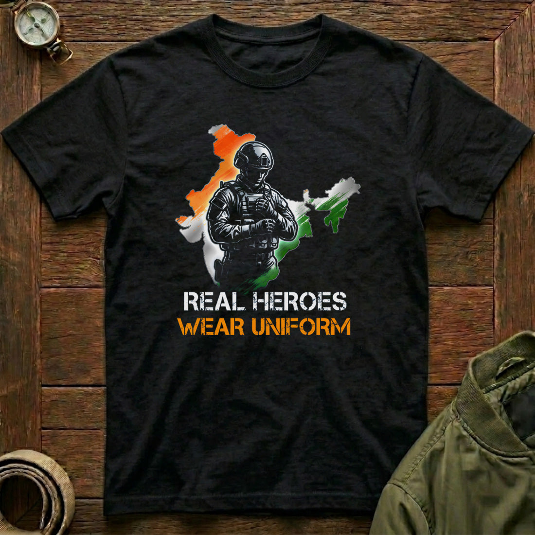 Real Heroes Wear Uniform bl