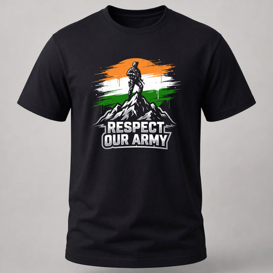 Respect Our Army Black