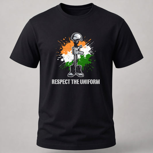 Respect The Uniform Black