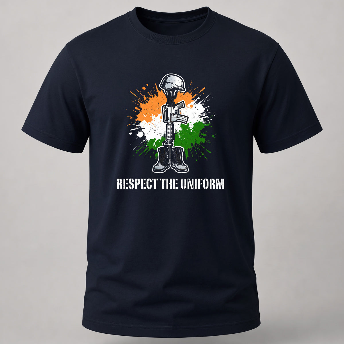 Respect The Uniform Navy Blue