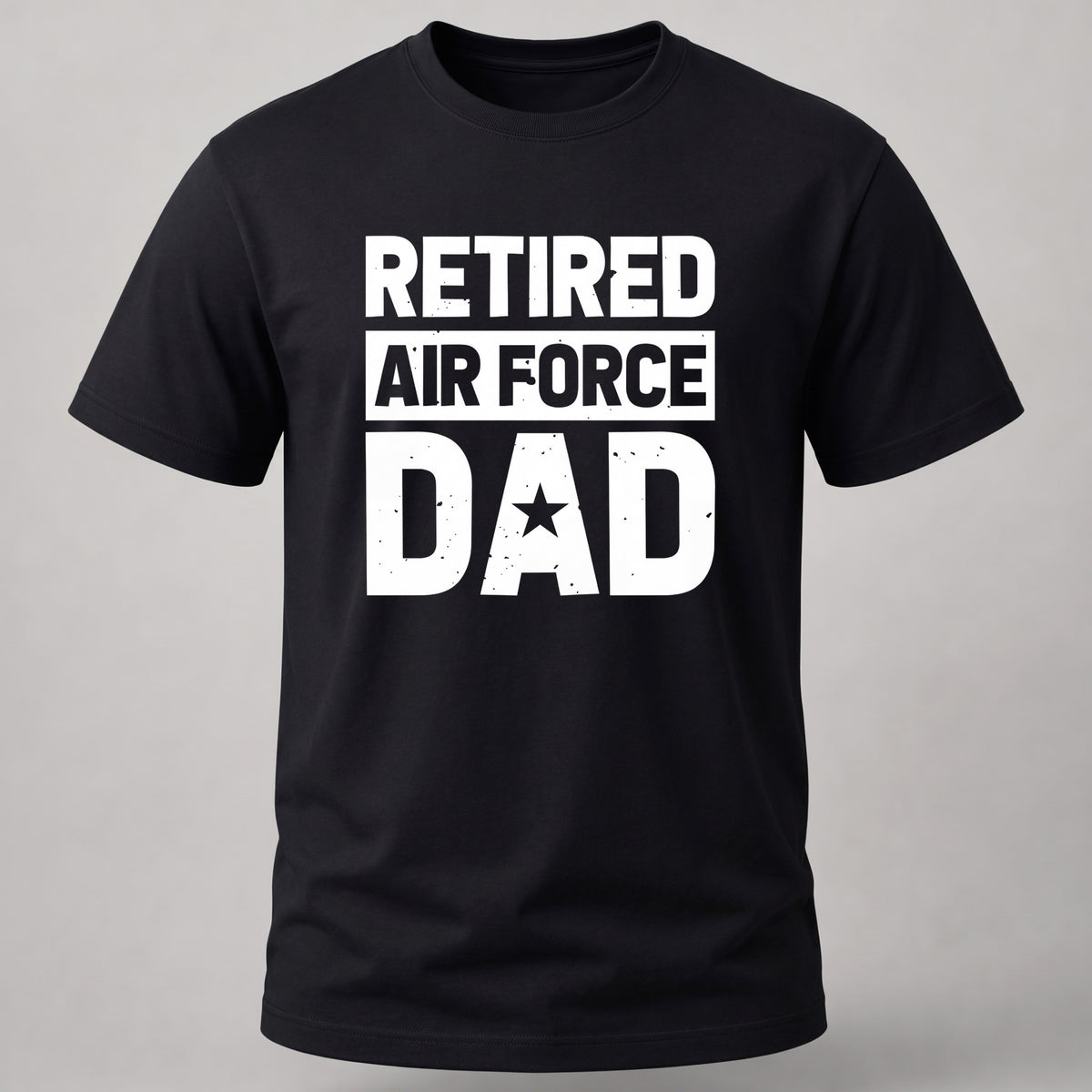 Retired Air Force Dad Black